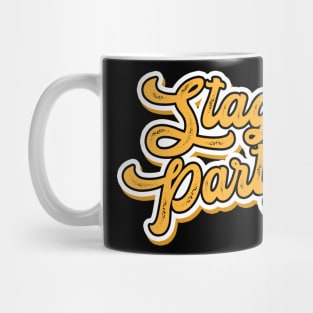 Stag Party Text Mug